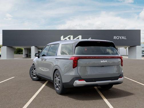 Ceramic White 2026 Kia Carnival Hybrid EX