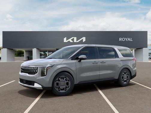 Ceramic White 2026 Kia Carnival Hybrid EX
