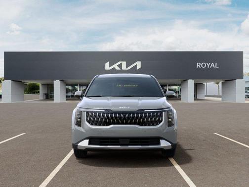 Ceramic White 2026 Kia Carnival Hybrid EX