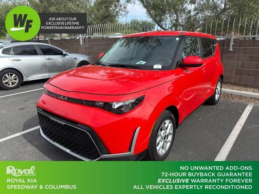 Inferno Red 2025 Kia Soul LX