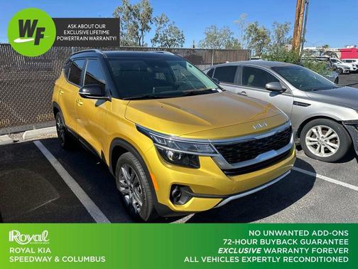 Yellow 2023 Kia Seltos S