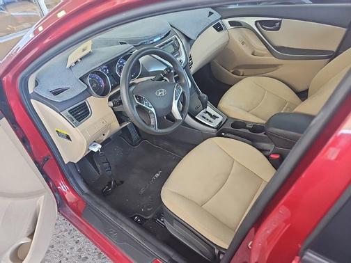 Red Allure 2011 Hyundai ELANTRA GLS