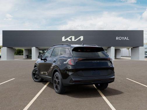 Black 2026 Kia Sportage Hybrid X-Line