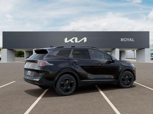 Black 2026 Kia Sportage Hybrid X-Line