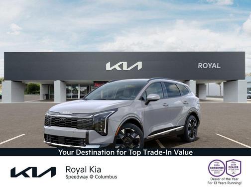 Wolf Gray 2026 Kia Sportage Hybrid SX-Prestige