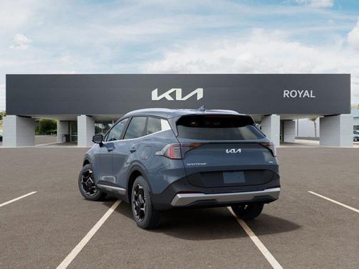 Blue 2026 Kia Sportage Hybrid EX