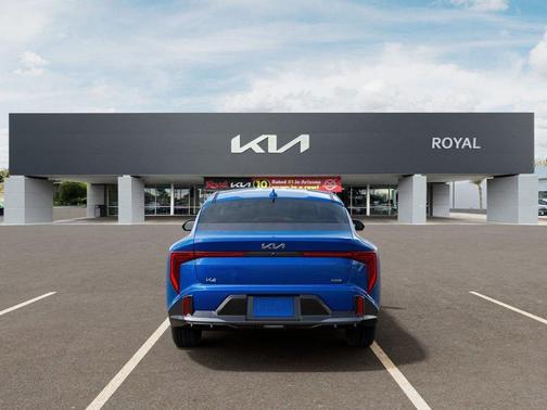 Blue 2026 Kia K4 GT-LINE