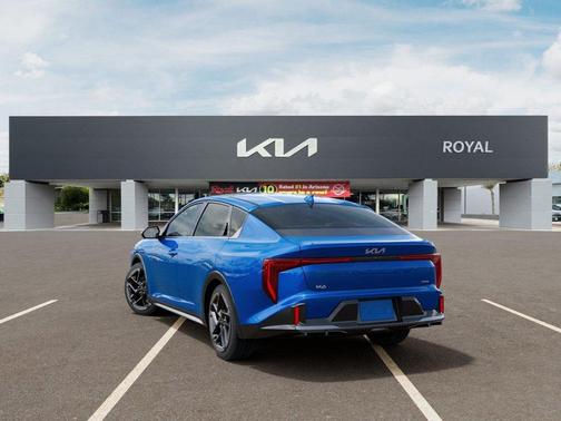 Blue 2026 Kia K4 GT-LINE