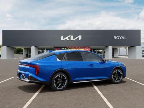 Blue 2026 Kia K4 GT-LINE