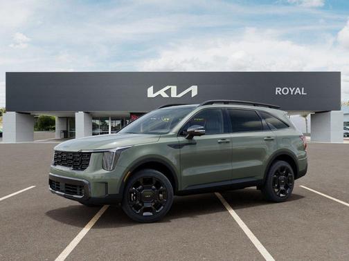 Green 2026 Kia Sorento X-Line SX
