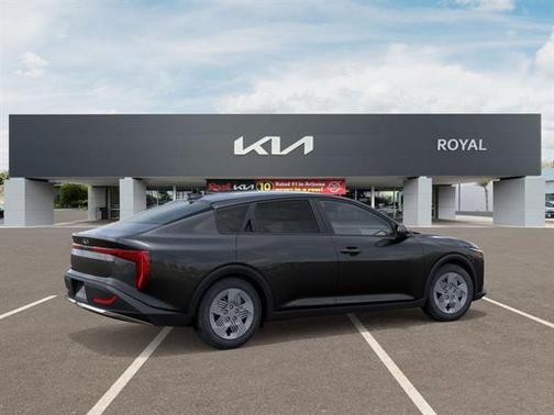 Gray 2025 Kia K4 LX