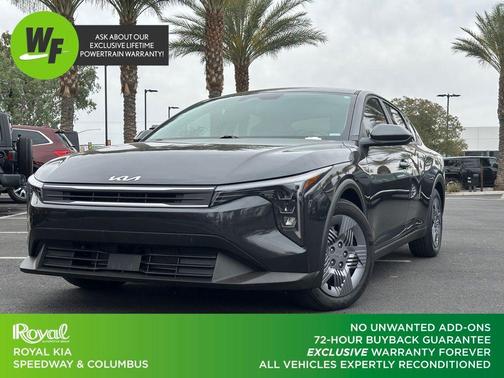 Gray 2025 Kia K4 LX