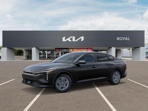 Gray 2025 Kia K4 LX