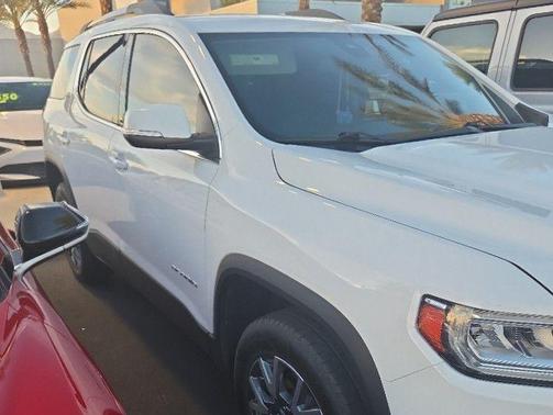 Summit White 2023 GMC Acadia SLT