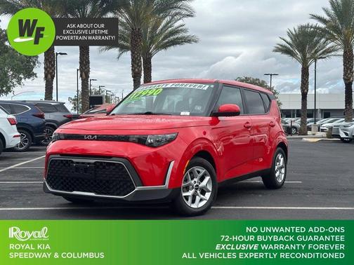 Inferno Red 2024 Kia Soul LX