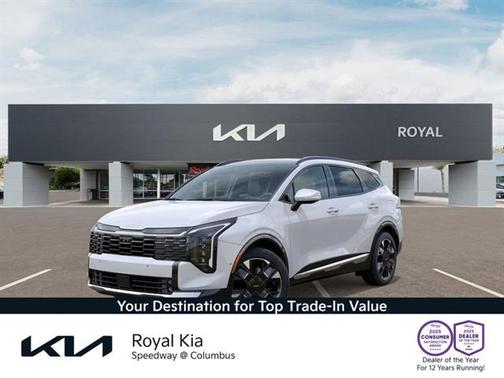 Snow White Pearl 2026 Kia Sportage Hybrid SX-Prestige