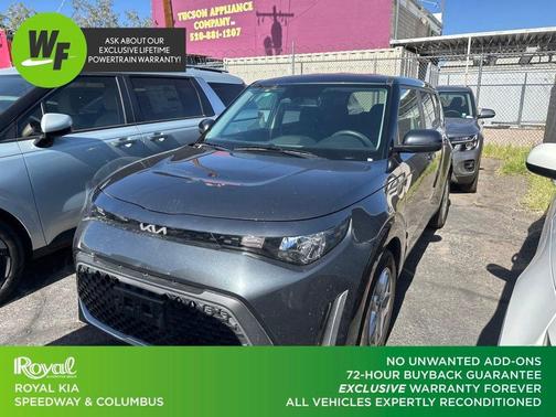 Gravity Gray 2025 Kia Soul LX