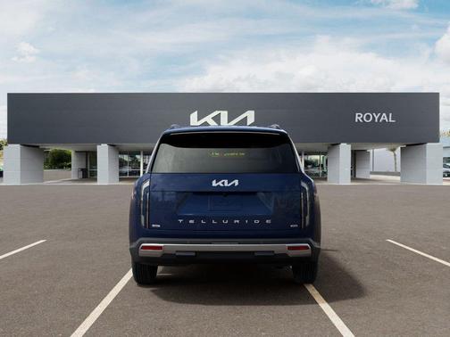 Blue 2027 Kia Telluride EX