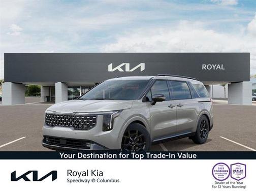 Ivory Silver 2026 Kia Carnival SX Prestige