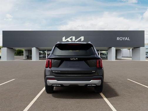Gray 2026 Kia Sorento Hybrid EX