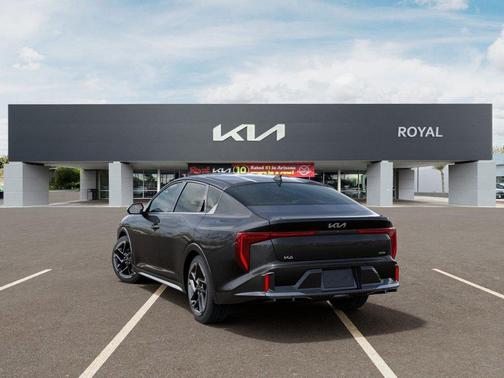 Gray 2026 Kia K4 GT-LINE