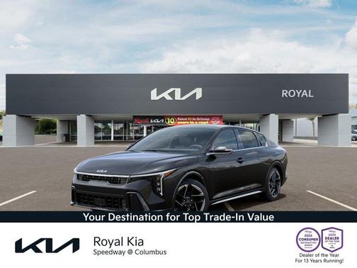 Gray 2026 Kia K4 GT-LINE