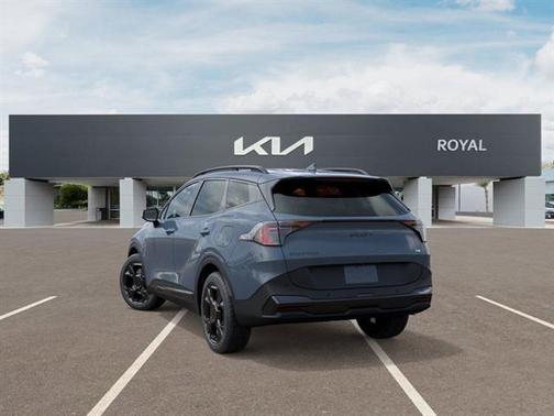 Heritage Blue 2026 Kia Sportage Hybrid X-Line