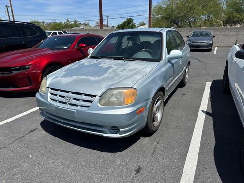 Gray 2005 Hyundai Accent GLS