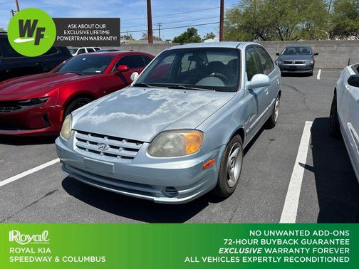 Gray 2005 Hyundai Accent GLS