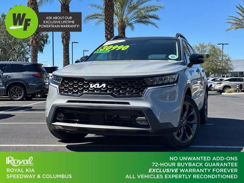 Gray 2023 Kia Sorento X-Line EX