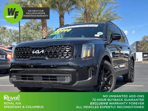 Ebony Black 2024 Kia Telluride SX X-Line