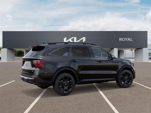 Ebony Black 2026 Kia Sorento X-Line EX