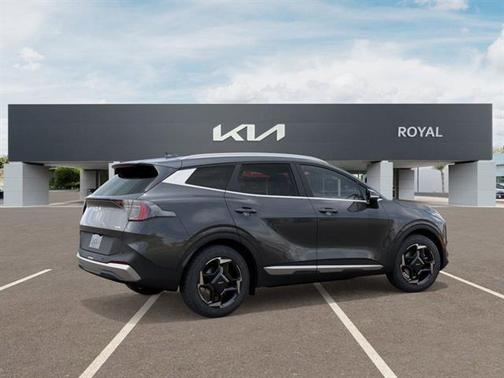 Gravity Gray 2026 Kia Sportage Hybrid EX
