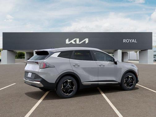 Wolf Gray 2026 Kia Sportage Hybrid EX