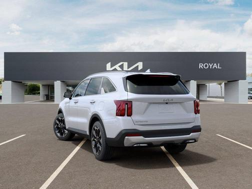 White Pearl 2026 Kia Sorento EX