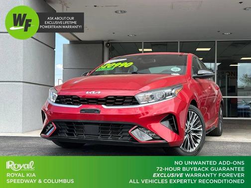 Currant Red 2024 Kia Forte GT-Line