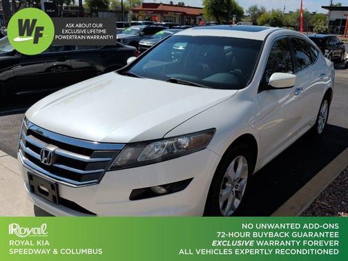 White 2012 Honda Crosstour EX-L