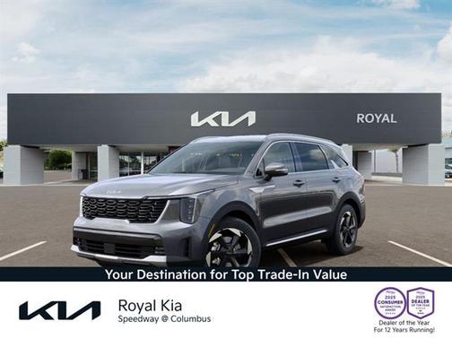 Steel Gray 2026 Kia Sorento Plug-In Hybrid EX