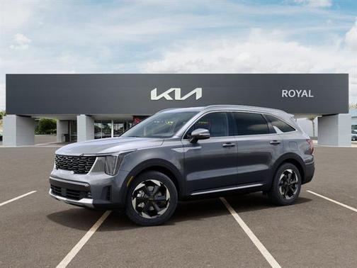 Steel Gray 2026 Kia Sorento Plug-In Hybrid EX
