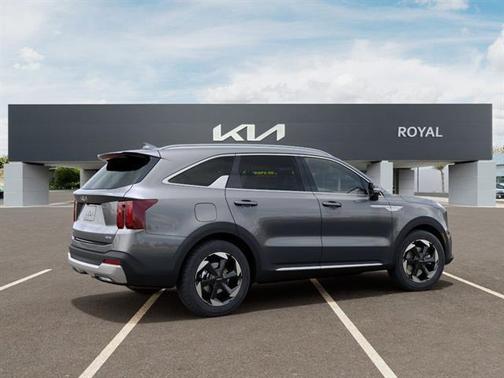 Steel Gray 2026 Kia Sorento Plug-In Hybrid EX