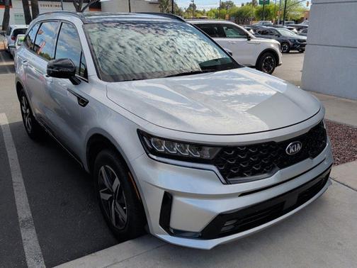 Sparkling Silver 2021 Kia Sorento EX