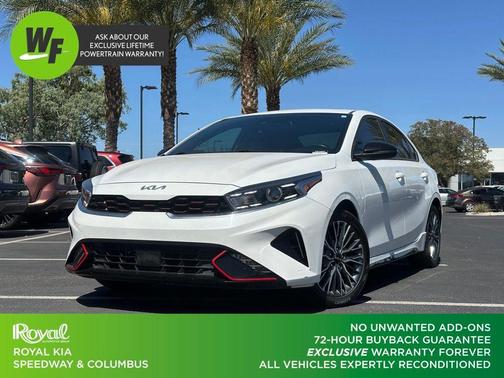 Snow White Pearl 2024 Kia Forte GT-Line