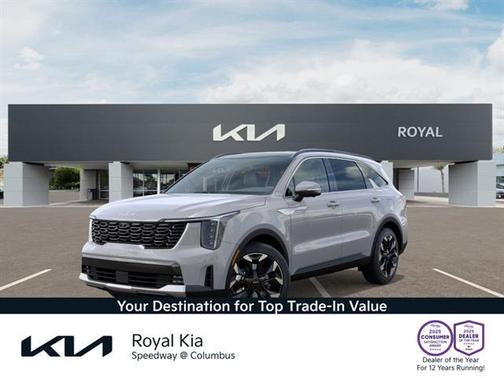 Wolf Gray 2026 Kia Sorento SX