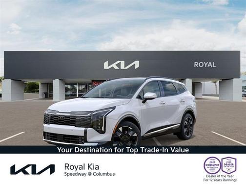 Snow White Pearl 2026 Kia Sportage Hybrid SX-Prestige