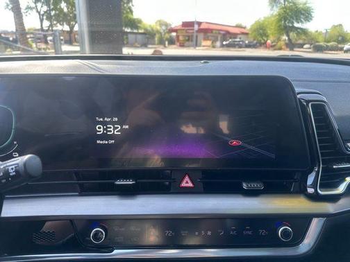 Gray 2023 Kia Sportage Hybrid EX