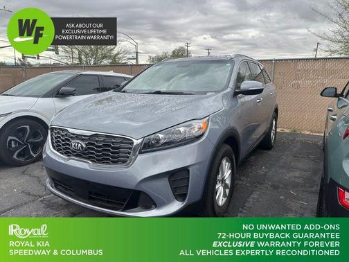 Silver 2020 Kia Sorento LX