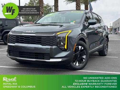 Gray 2026 Kia Sportage Hybrid LX