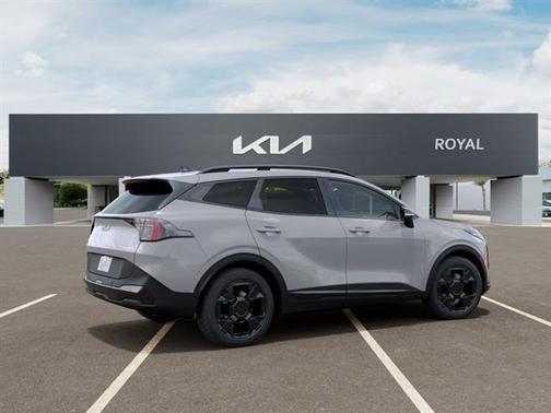 Wolf Gray 2026 Kia Sportage Hybrid X-Line