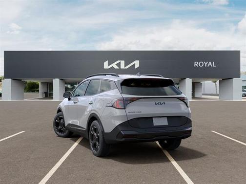 Wolf Gray 2026 Kia Sportage Hybrid X-Line