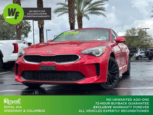 Red 2019 Kia Stinger Base